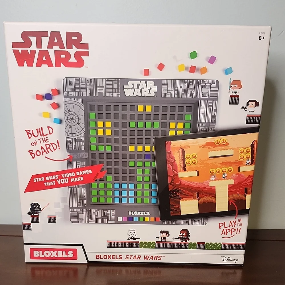 Bloxels Star Wars Disney Build Your Own Video Game‎ by Mattel New